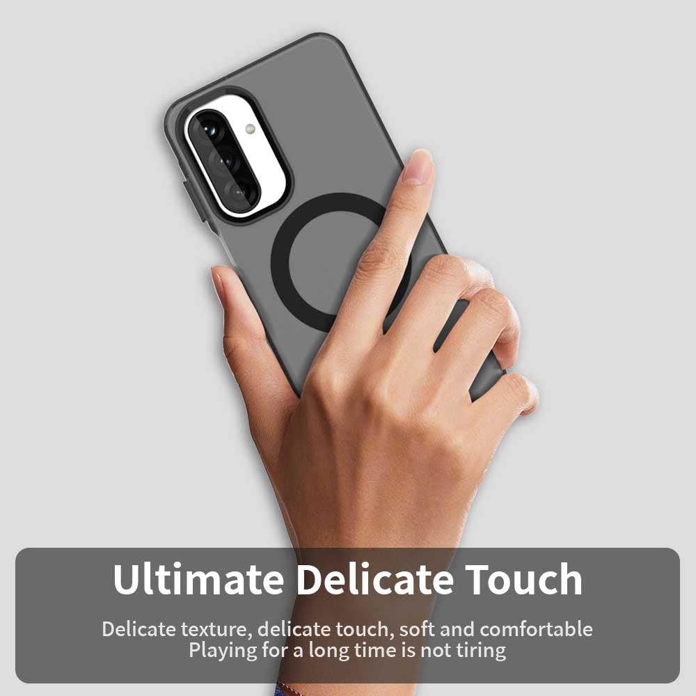 Techsuit Samsung Galaxy A27 5G - Σκληρή Θήκη με Πλαίσιο Σιλικόνης και MagSafe - CandyCase MagSafe - Black