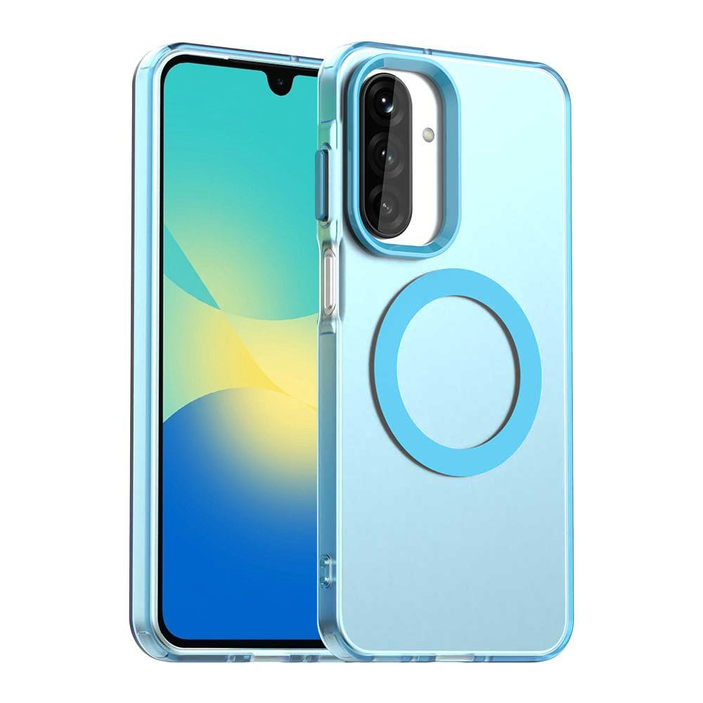 Techsuit Samsung Galaxy A27 5G - Σκληρή Θήκη με Πλαίσιο Σιλικόνης και MagSafe - CandyCase MagSafe - Blue