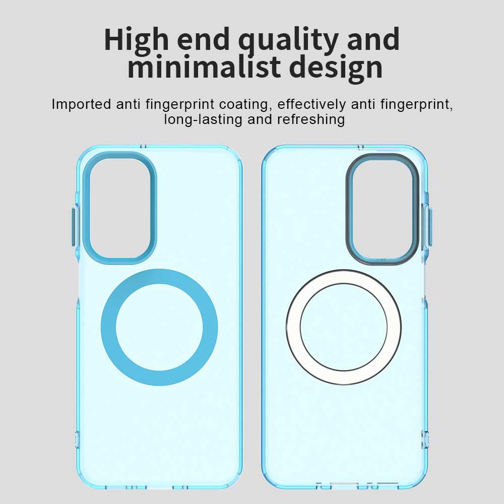 Techsuit Samsung Galaxy A27 5G - Σκληρή Θήκη με Πλαίσιο Σιλικόνης και MagSafe - CandyCase MagSafe - Blue
