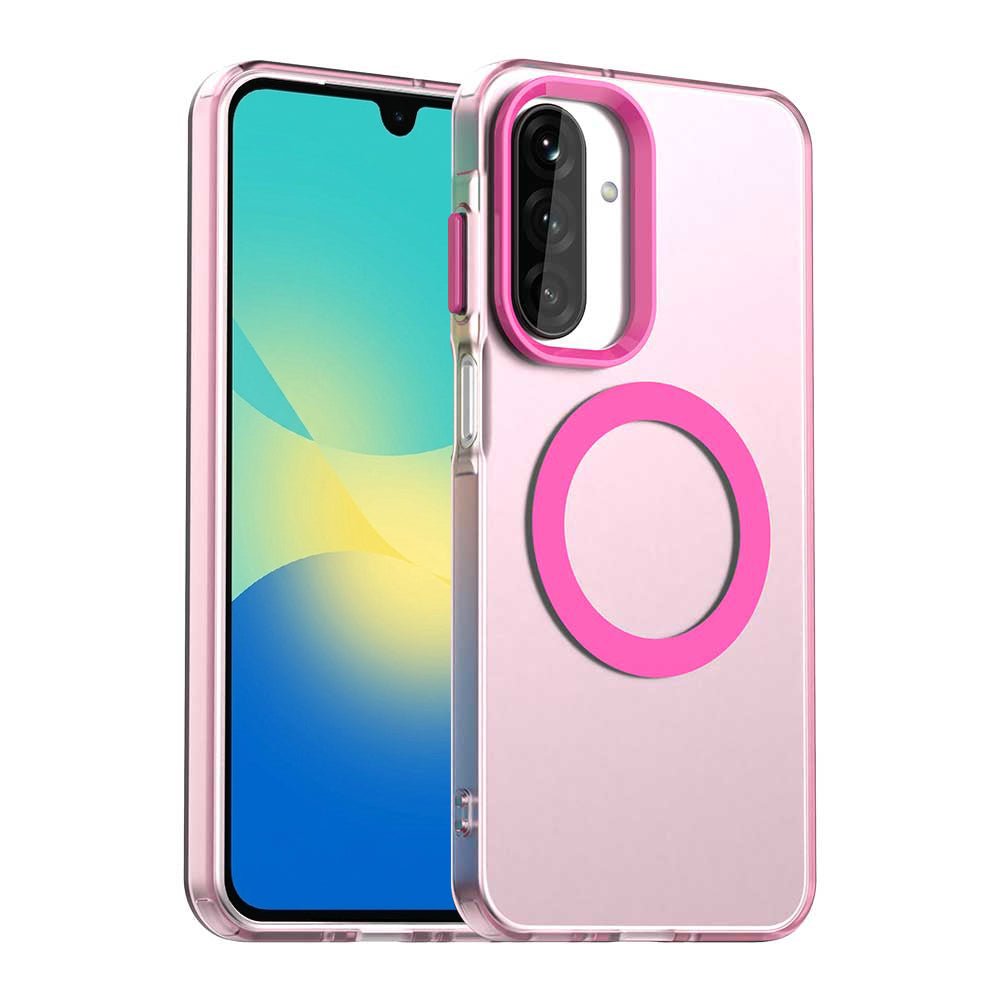 Techsuit Samsung Galaxy A27 5G - Σκληρή Θήκη με Πλαίσιο Σιλικόνης και MagSafe - CandyCase MagSafe - Pink
