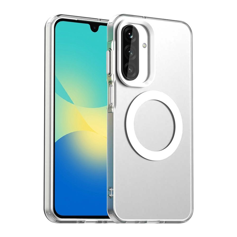 Techsuit Samsung Galaxy A27 5G - Σκληρή Θήκη με Πλαίσιο Σιλικόνης και MagSafe - CandyCase MagSafe - White