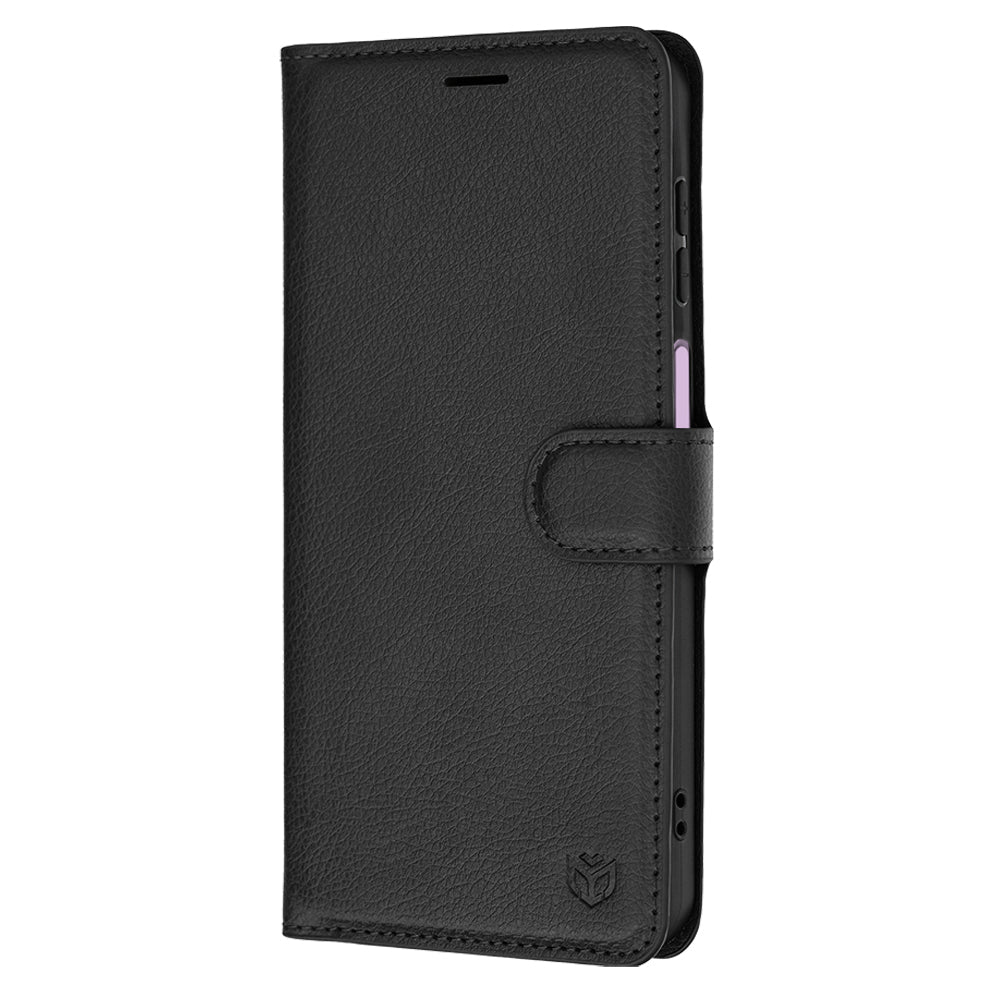Techsuit Samsung Galaxy A27 5G - Θήκη Πορτοφόλι από Δερματίνη με Stand - Leather Folio - Black