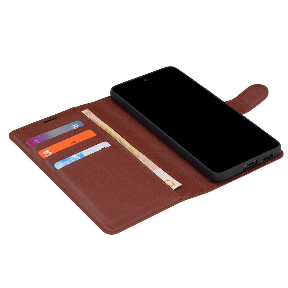 Techsuit Samsung Galaxy A27 5G - Θήκη Πορτοφόλι από Δερματίνη με Stand - Leather Folio - Brown