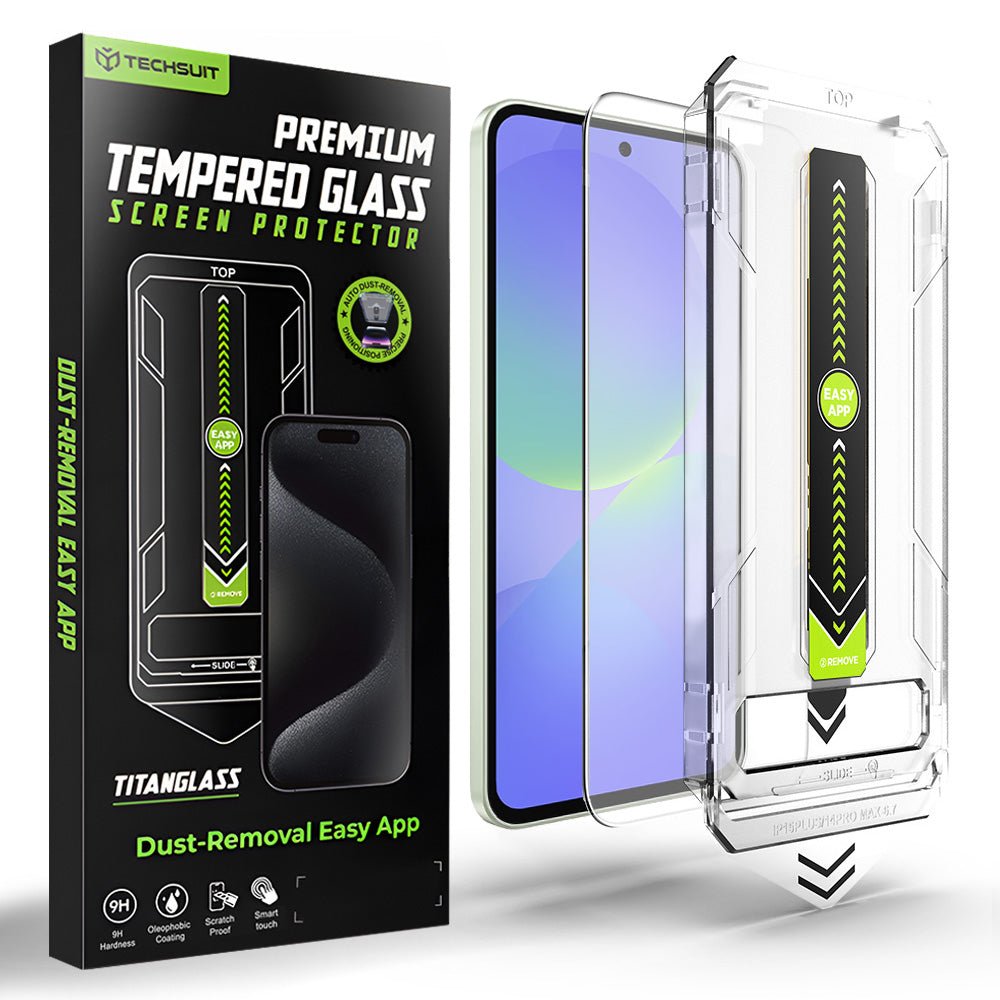 Techsuit Samsung Galaxy A36 5G / A37 5G - Αντιχαρακτικό Γυαλί Οθόνης - TitanGlass CrystalHD - Clear