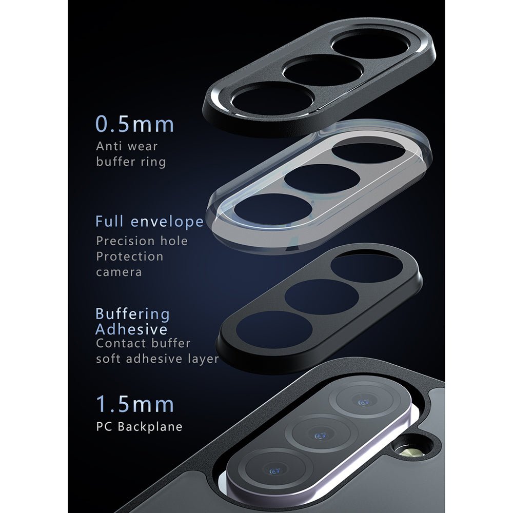 Techsuit Samsung Galaxy A36 5G - Σκληρή Θήκη με Πλαίσιο Σιλικόνης και MagSafe - PureFrost MagSafe - Frosted Black