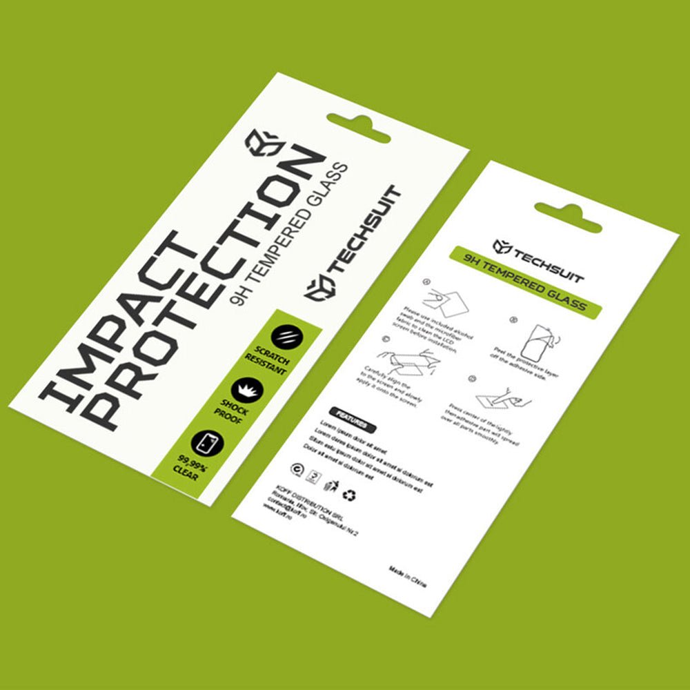 Techsuit Samsung Galaxy A57 5G - Full Screen Full Glue Αντιχαρακτικό Γυαλί Οθόνης 9H - Black