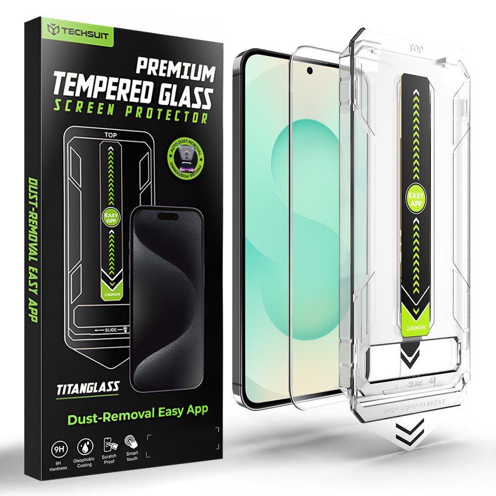 Techsuit Samsung Galaxy S24 Plus / S25 Plus - Αντιχαρακτικό Γυαλί Οθόνης - TitanGlass CrystalHD - Clear