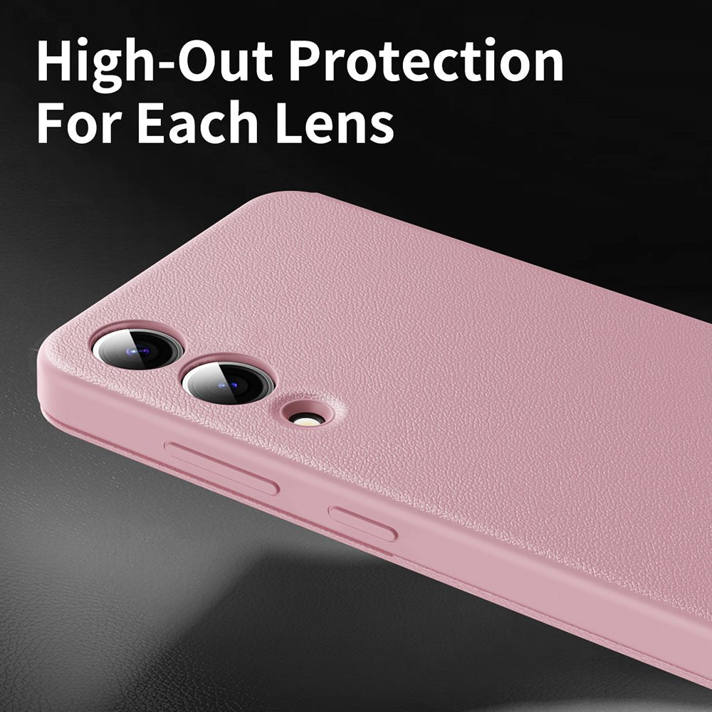 Techsuit Samsung Galaxy S25 Edge - Θήκη Βιβλίο με Θέση για 1 Κάρτα - SmartView Series - Pink