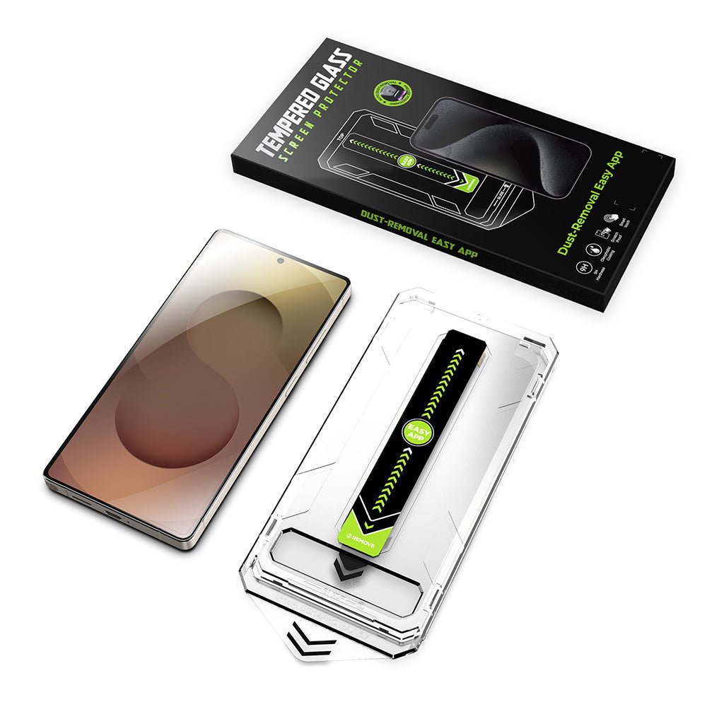 Techsuit Samsung Galaxy S25 FE / A57 5G - Σετ με 2 Αντιχαρακτικά Γυαλιά Οθόνης - TitanGlass CrystalHD - Clear