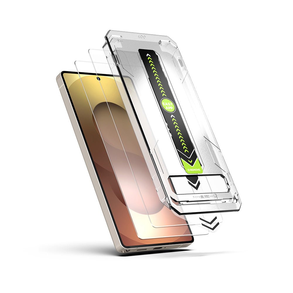 Techsuit Samsung Galaxy S25 FE / A57 5G - Σετ με 2 Αντιχαρακτικά Γυαλιά Οθόνης - TitanGlass CrystalHD - Clear