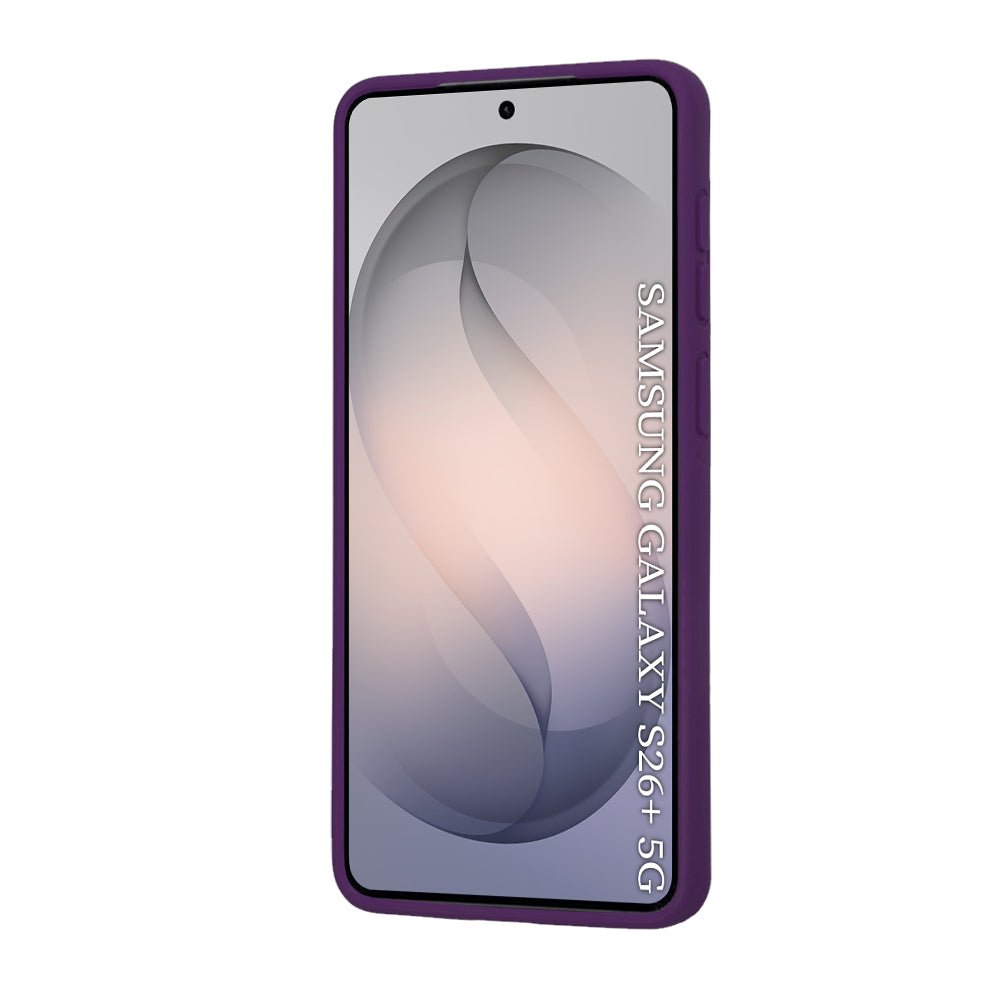 Techsuit Samsung Galaxy S26 Plus - Σκληρή Θήκη με Πλαίσιο Σιλικόνης - MagSafe Pro - Clear / Purple