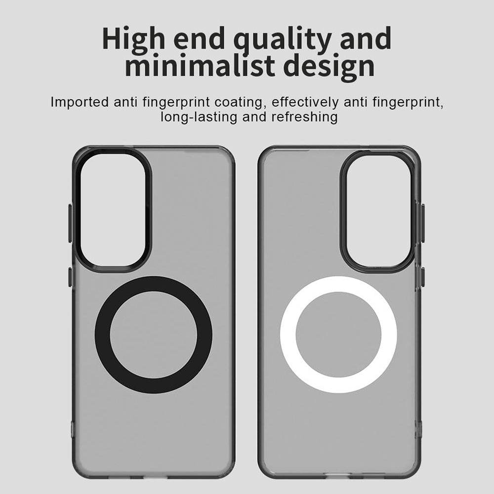 Techsuit Samsung Galaxy S26 - Σκληρή Θήκη με Πλαίσιο Σιλικόνης και MagSafe - CandyCase MagSafe - Black