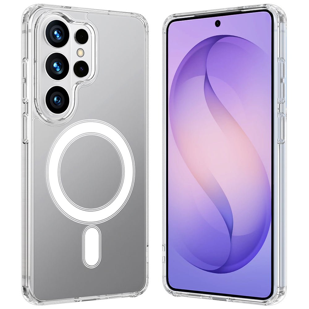 Techsuit Samsung Galaxy S26 Ultra - Σκληρή Θήκη με Πλαίσιο Σιλικόνης - MagSafe Pro - Clear