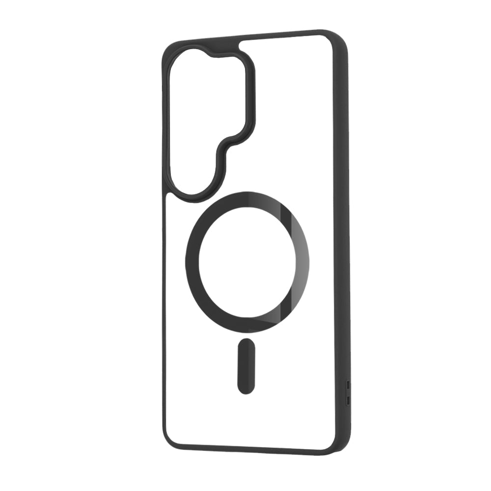 Techsuit Samsung Galaxy S26 Ultra - Σκληρή Θήκη με Πλαίσιο Σιλικόνης - MagSafe Pro - Clear / Black