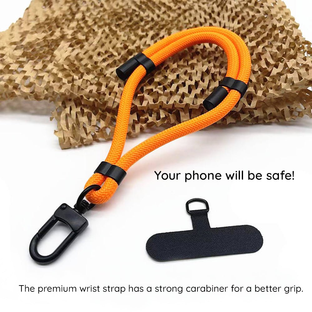 Techsuit Universal Λουράκι Καρπού για Θήκη Κινητού - RWS1 - 01 Rope Wrist Strap - Gunmetal Grey