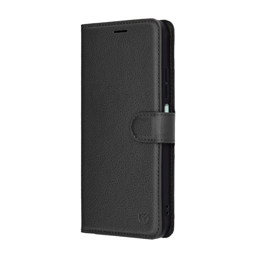 Techsuit Xiaomi Redmi 15C 4G / 5G / Poco C85 4G - Θήκη Πορτοφόλι από Δερματίνη με Stand - Leather Folio - Black