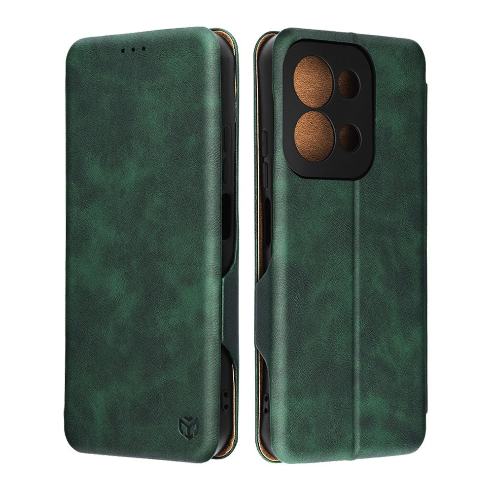 Techsuit Xiaomi Redmi 15C 4G / Redmi 15C 5G - Θήκη Βιβλίο - Safe Wallet Plus - Green