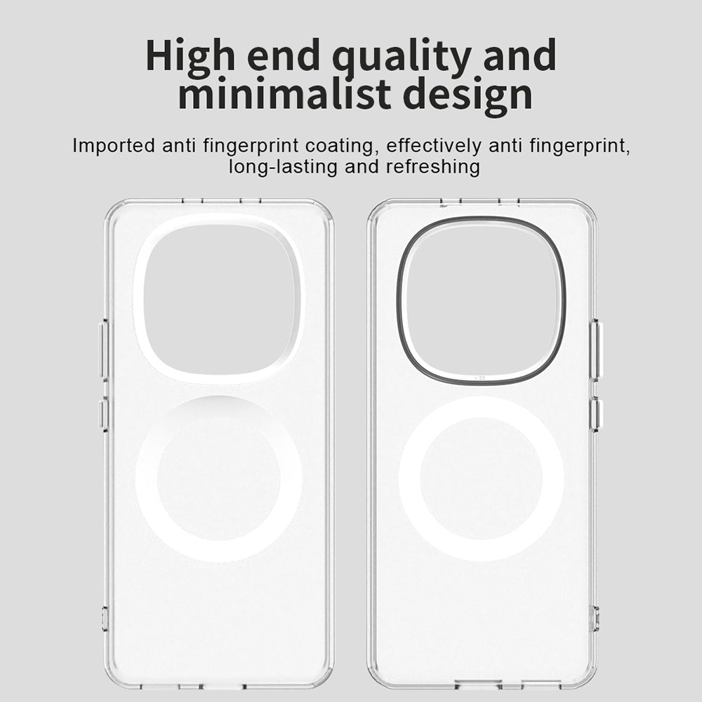 Techsuit Xiaomi Redmi Note 15 4G / 5G / Poco M8 5G - Σκληρή Θήκη με Πλαίσιο Σιλικόνης και MagSafe - CandyCase MagSafe - White