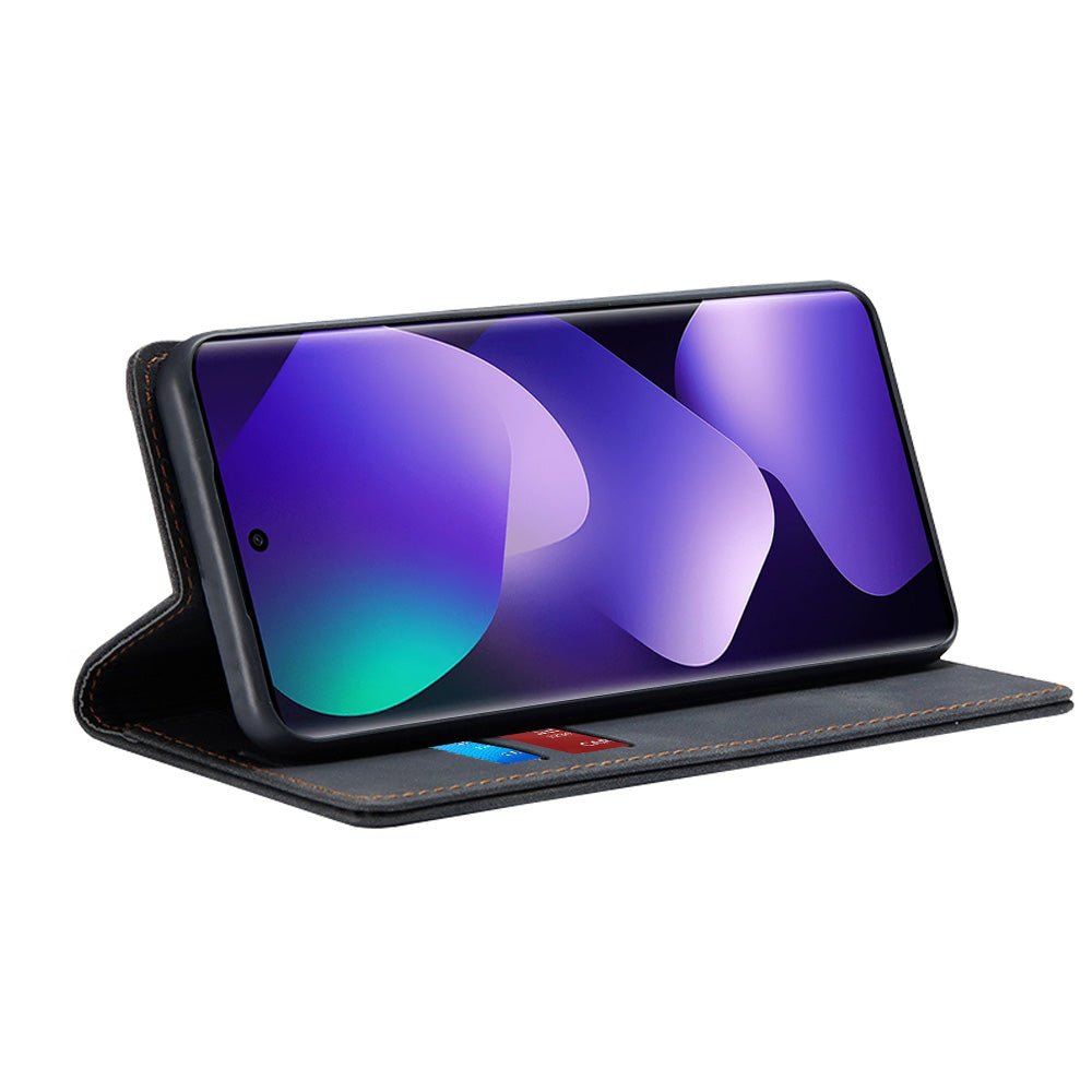 Techsuit Xiaomi Redmi Note 15 4G / 5G / Poco M8 5G - Θήκη Πορτοφόλι από Δερματίνη με Stand - Confy Cover - Black