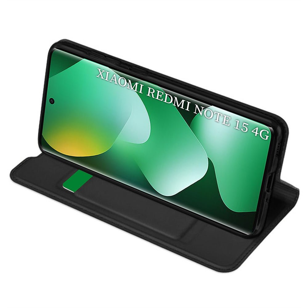 Techsuit Xiaomi Redmi Note 15 5G / Note 15 4G / Poco M8 5G - Θήκη Βιβλίο - Magskin Book - Black