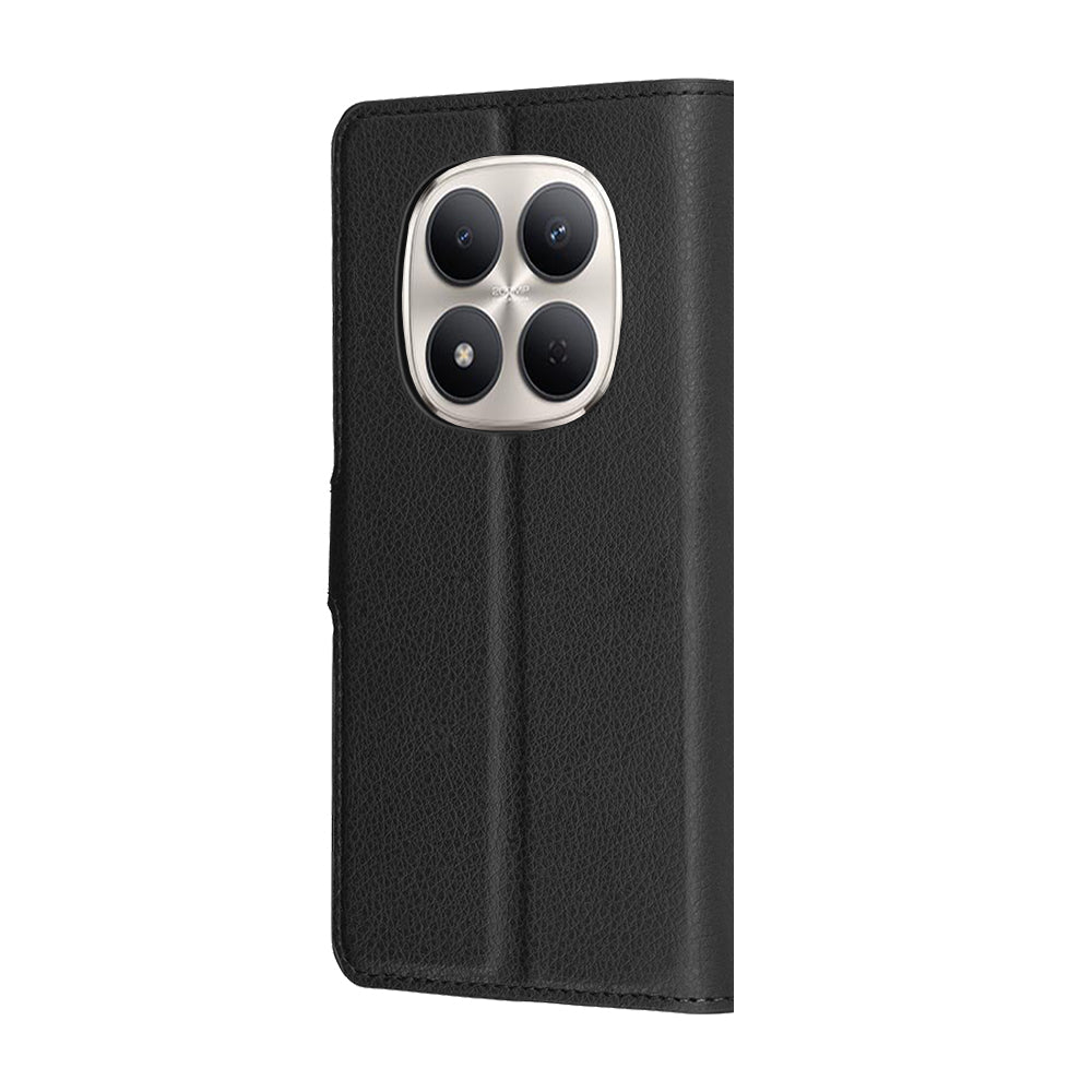 Techsuit Xiaomi Redmi Note 15 Pro 5G - Θήκη Πορτοφόλι από Δερματίνη με Stand - Leather Folio - Black