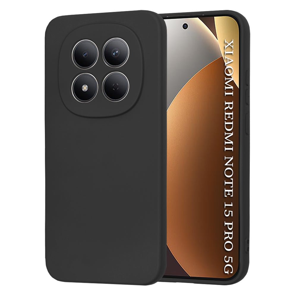 Techsuit Xiaomi Redmi Note 15 Pro 5G - Θήκη Σιλικόνης - SoftFlex - Black