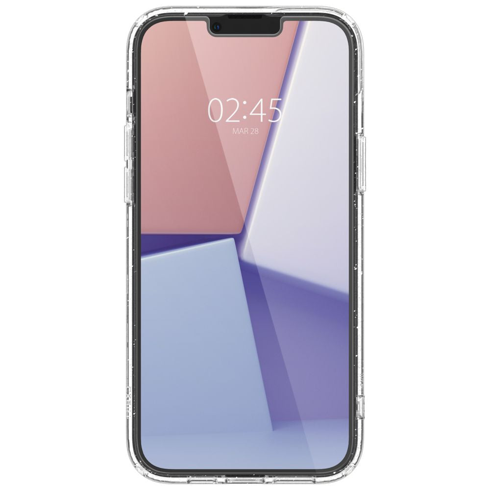 Spigen Cyrill iPhone 14 Plus / iPhone 15 Plus Shine Mag Θήκη Σιλικόνης με Προστασία Οθόνης και MagSafe - Glitter Διάφανη