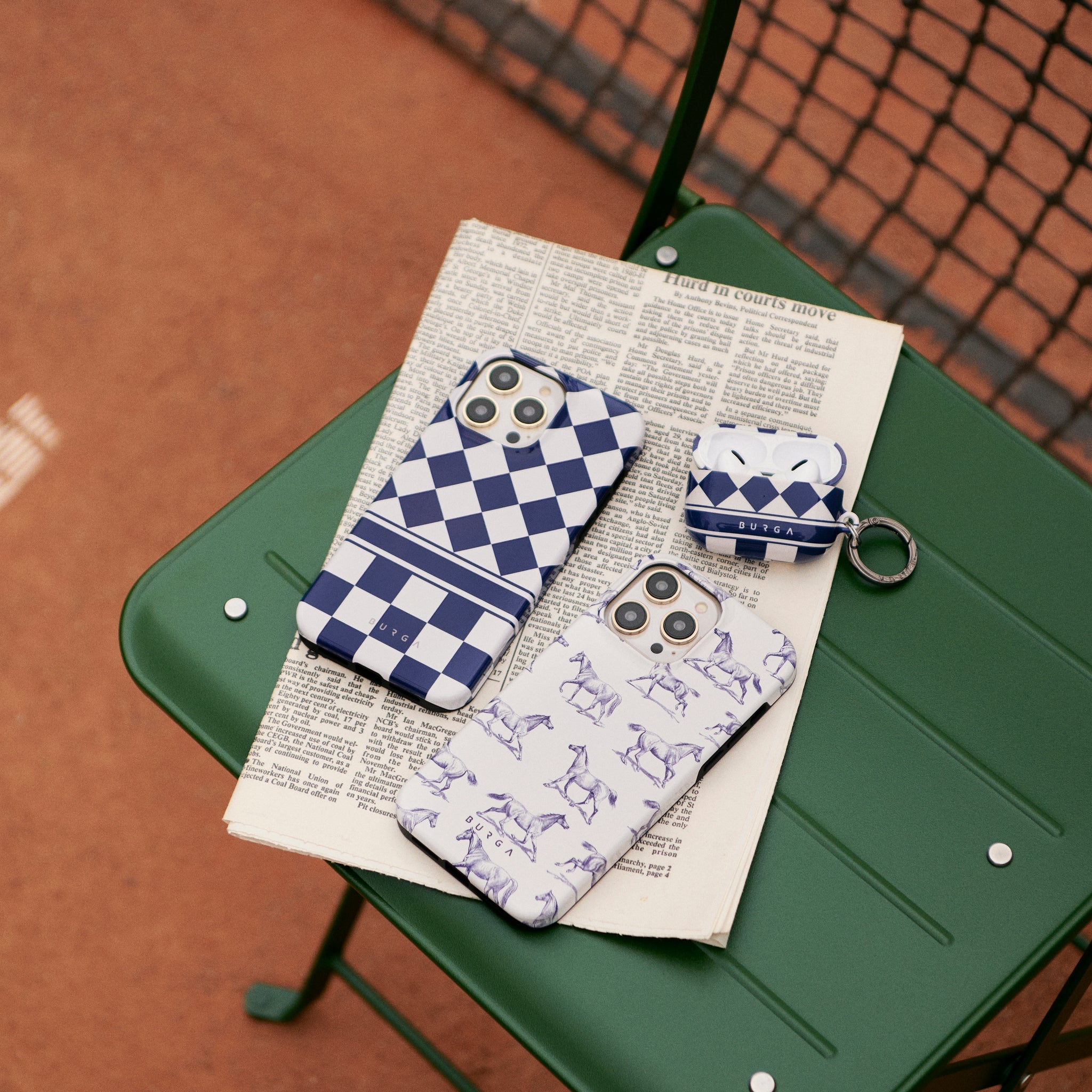 Burga Samsung Galaxy A25 5G Fashion Tough Σκληρή Θήκη - Derby Race