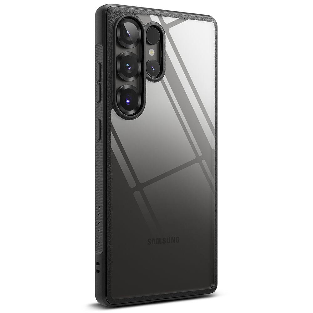 Ringke Samsung Galaxy S25 Ultra Fusion Bold Σκληρή Θήκη με Πλαίσιο Σιλικόνης - Black / Διάφανη