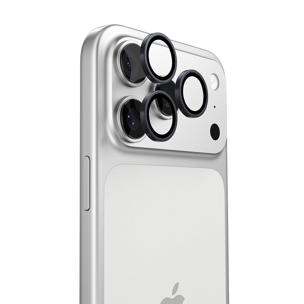 Torras iPhone 17 Pro Max - Αντιχαρακτικό Γυαλί για την Κάμερα - Lensguard - Black