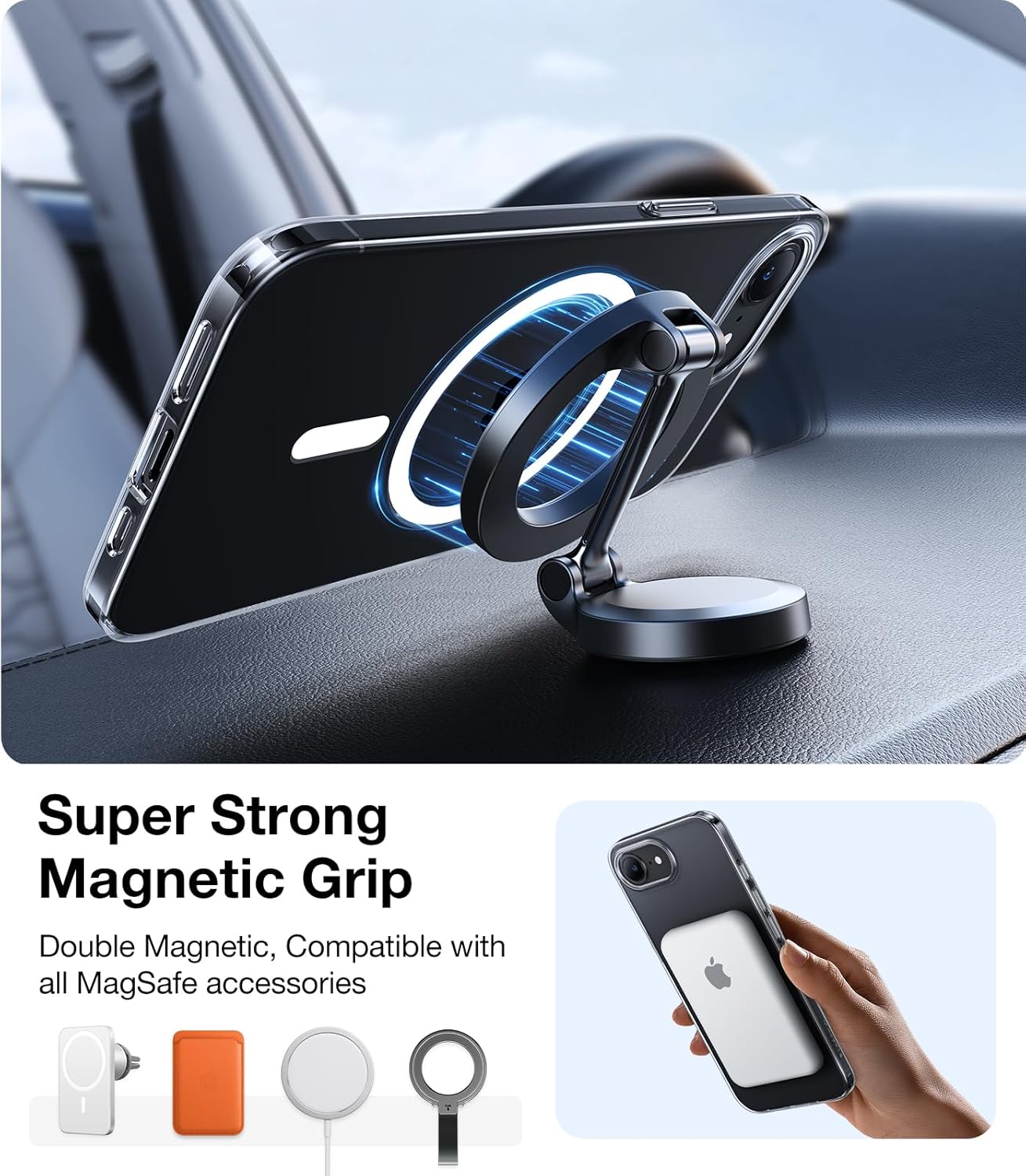 Torras iPhone 17 Pro - Θήκη Σιλικόνης με MagSafe - SlimFit Series - Clear