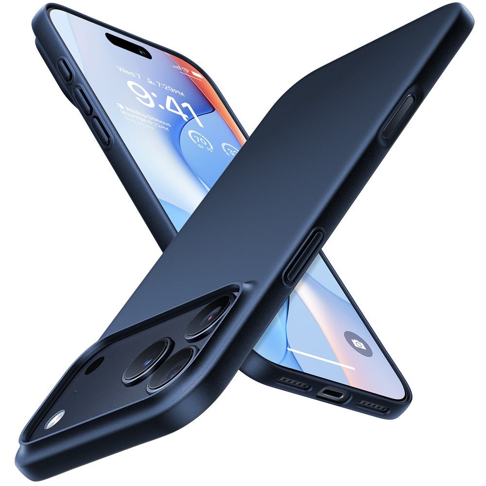 Torras iPhone 17 Pro - Θήκη Σιλικόνης με MagSafe - SlimFit Series - Navy Blue
