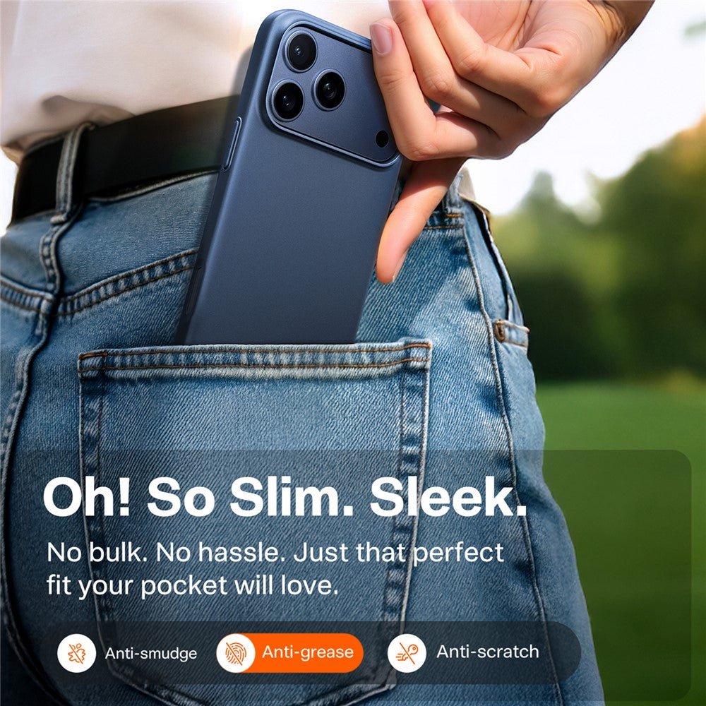 Torras iPhone 17 Pro - Θήκη Σιλικόνης με MagSafe - SlimFit Series - Navy Blue
