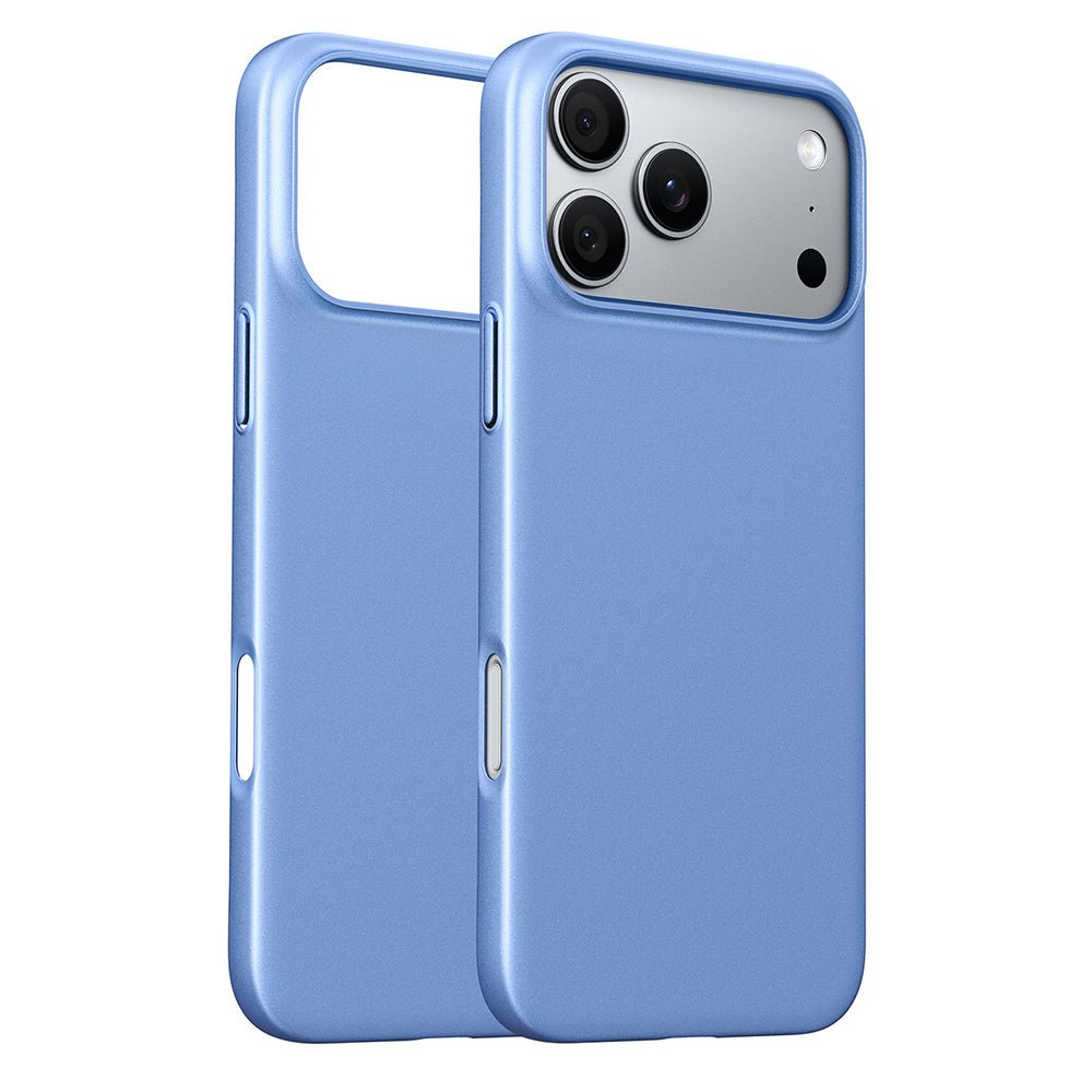 Torras iPhone 18 Pro Max / iPhone 17 Pro Max - Σκληρή Θήκη με Πλαίσιο Σιλικόνης και MagSafe - OriginFit-Mag Series - Light Blue