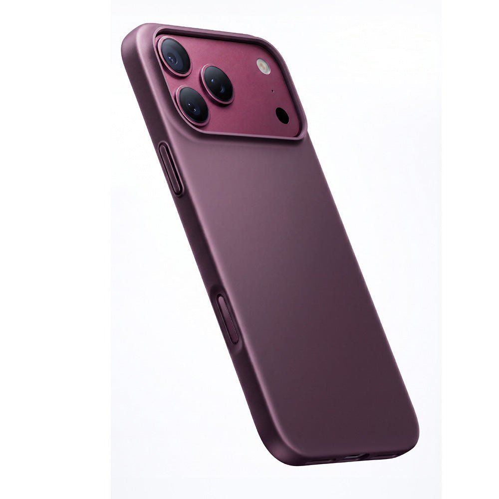Torras iPhone 18 Pro Max / iPhone 17 Pro Max - Σκληρή Θήκη με Πλαίσιο Σιλικόνης και MagSafe - OriginFit-Mag Series - Purple