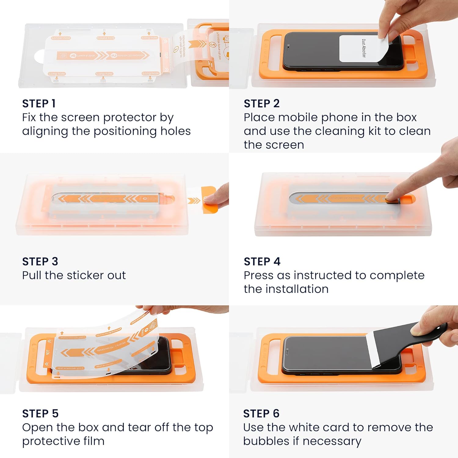 Kalibri iPhone 15 Pro Max - Full Screen Αντιχαρακτικό Γυαλί Οθόνης - 2 Τεμάχια - Διάφανα - 61970.1