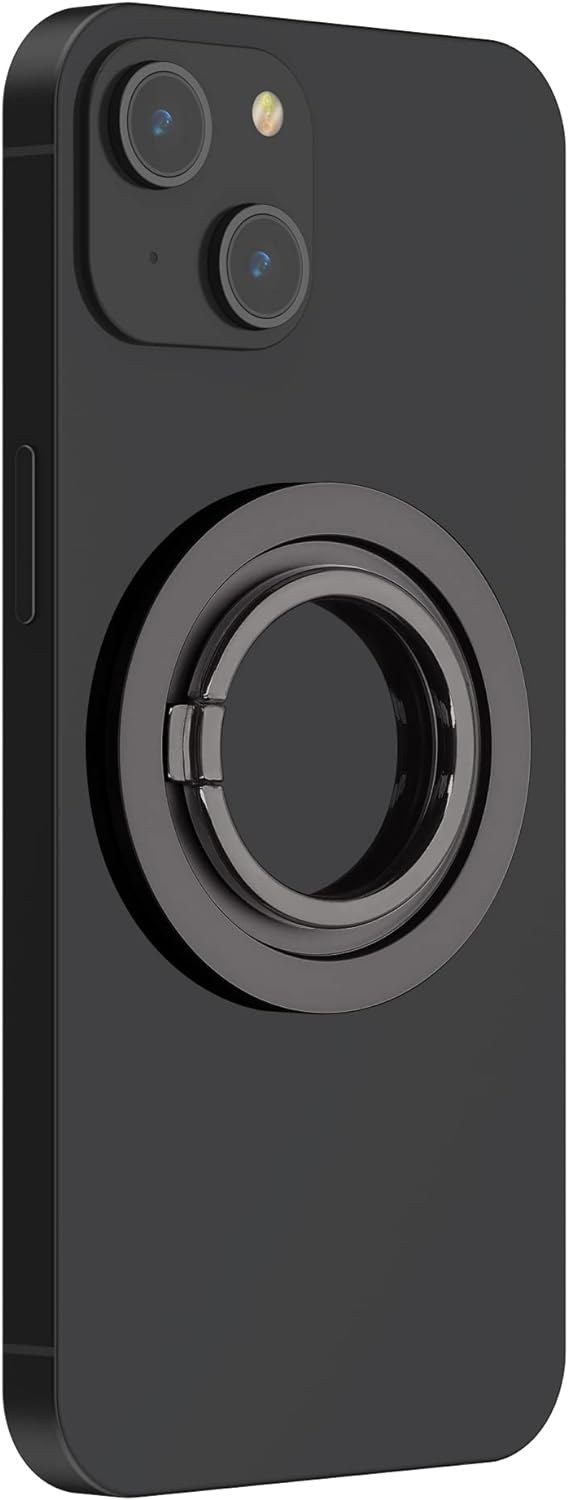 KW Μαγνητικό Δαχτυλίδι Συγκράτησης / Βάση Στήριξης Κινητού Συμβατό με MagSafe - Dark Grey - 61319.19