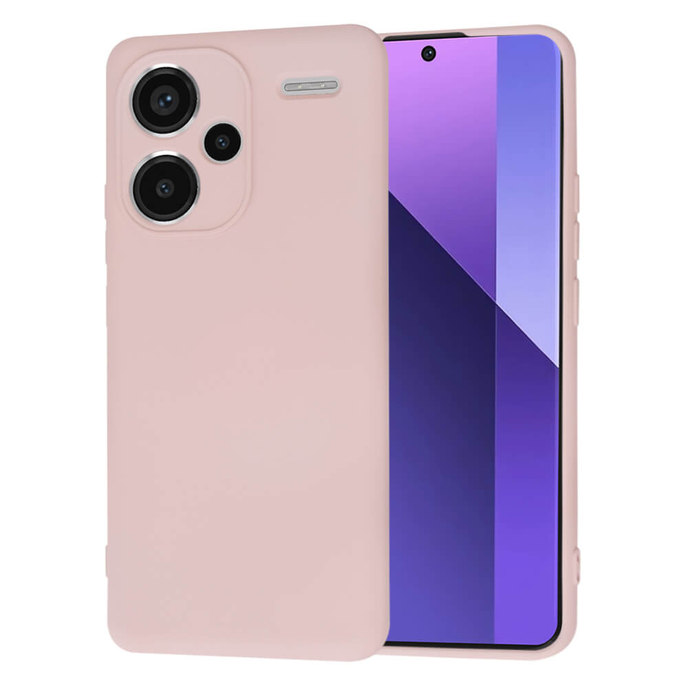 Techsuit Xiaomi Redmi Note 13 Pro+ 5G SoftFlex Θήκη Σιλικόνης - Pink Sand