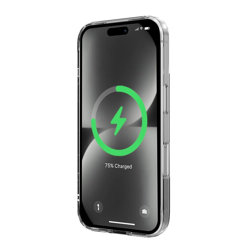 Crong iPhone 16 Plus Clear Mag Cover - Σκληρή Θήκη με Πλαίσιο Σιλικόνης και MagSafe - Clear