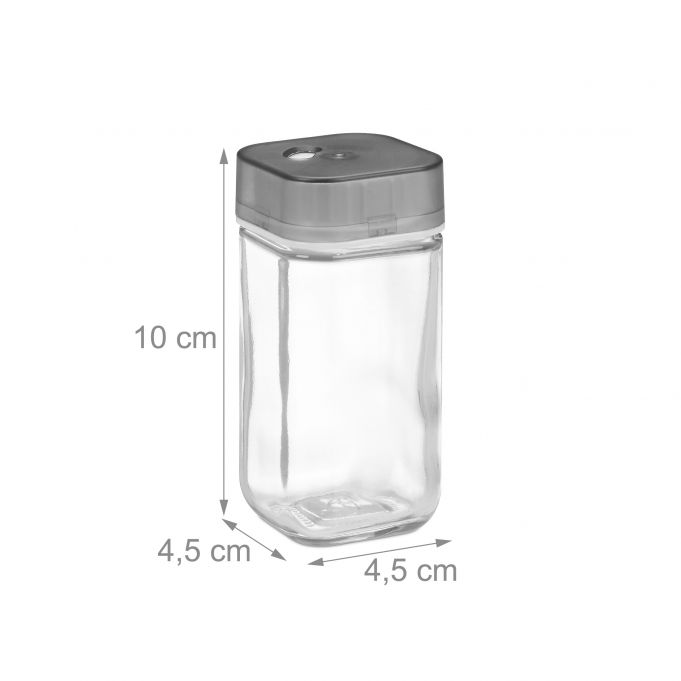 Relaxdays Βάση Μπαχαρικών από Μπαμπού με 18 Βάζα - Natural - 4052025259518