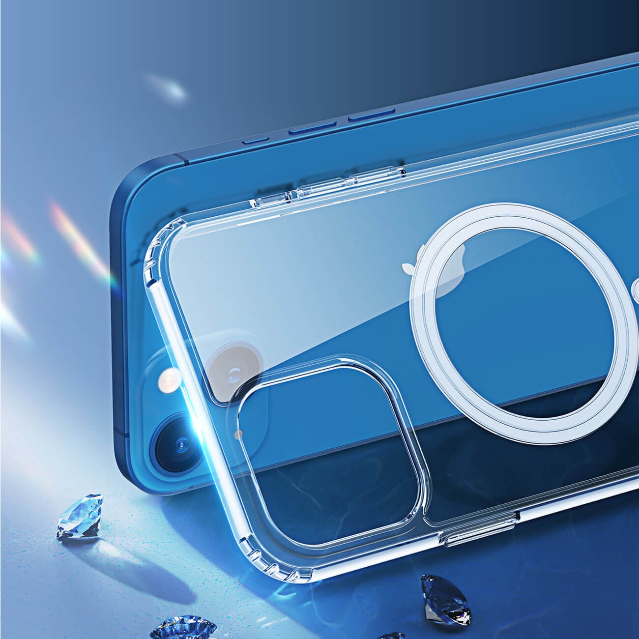 Dux Ducis iPhone 14 Clin Θήκη με MagSafe - Διάφανη
