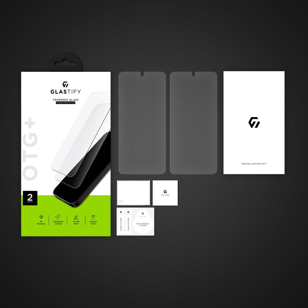 Glastify Samsung Galaxy S23+ OTG+ 0.28mm 2.5D 9H Tempered Glass Αντιχαρακτικό Γυαλί Οθόνης - 2 Τεμάχια - Clear