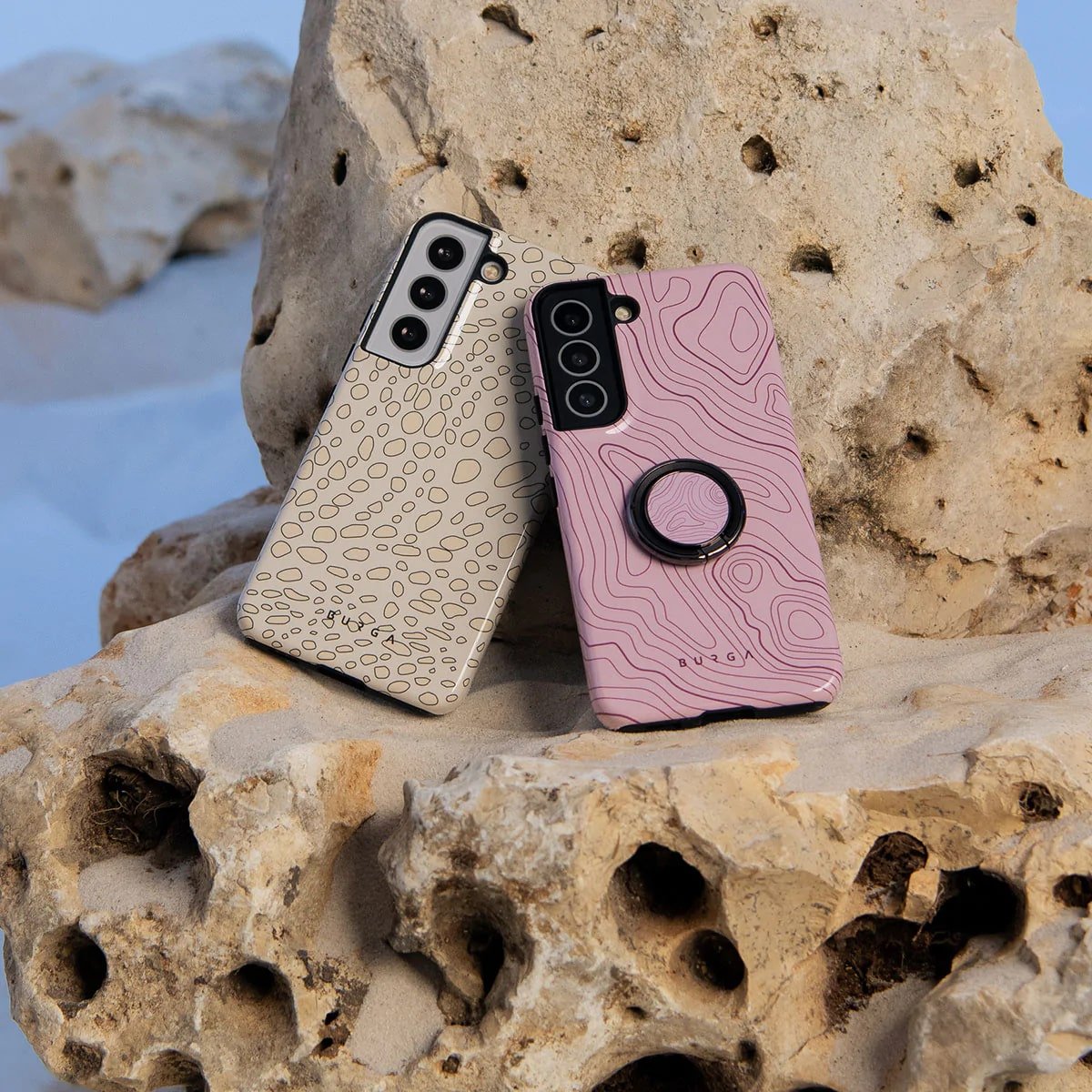 Burga iPhone 14 Plus Fashion Tough Σκληρή Θήκη - Sandstorm