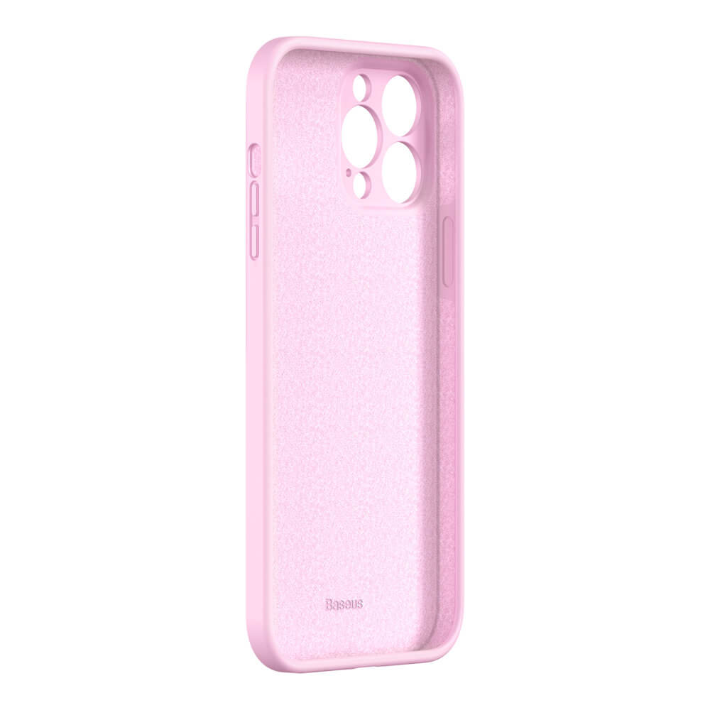 Baseus iPhone 13 Pro Liquid Gel Θήκη Σιλικόνης - Pink - ARYT001004