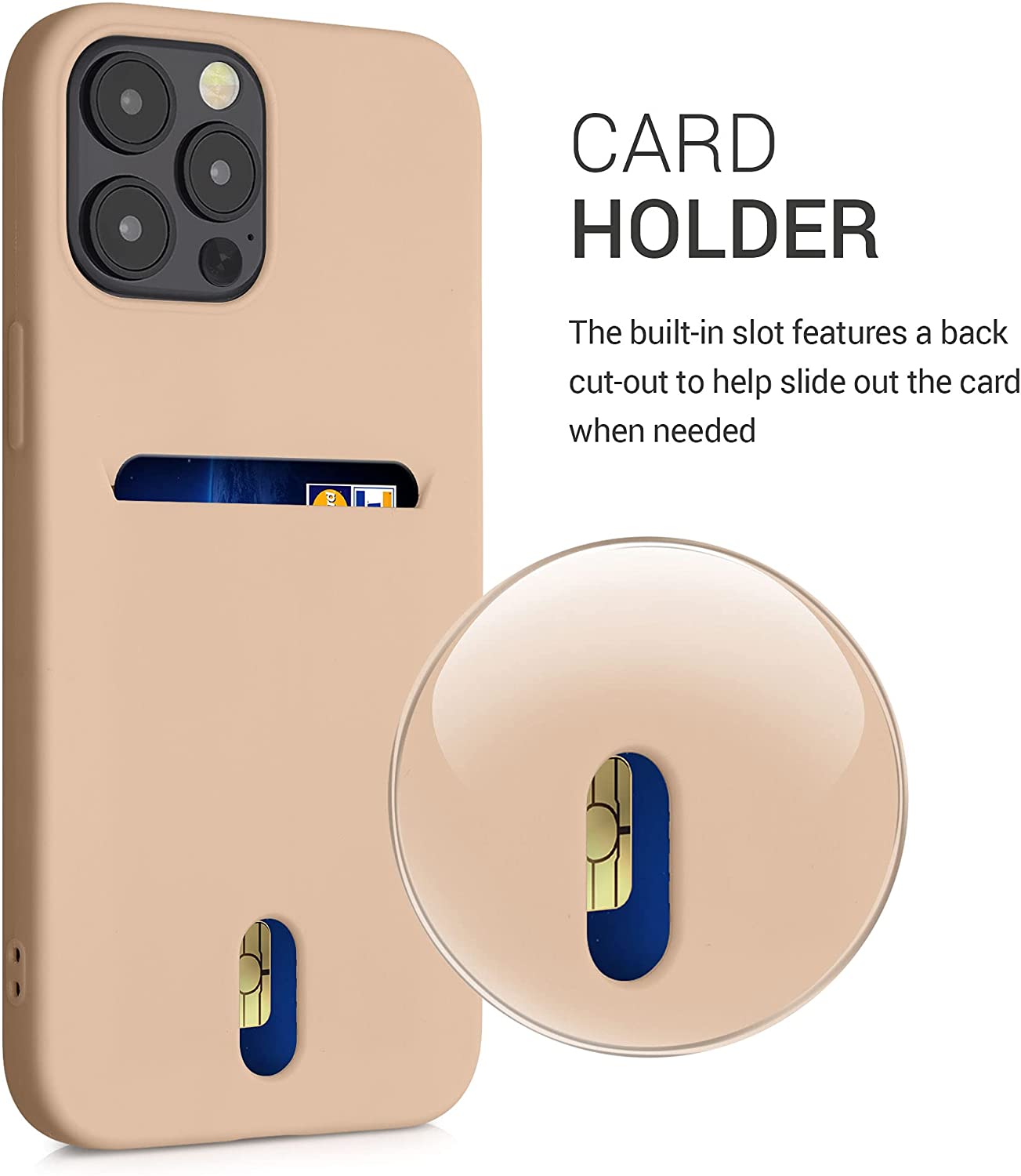 KW iPhone 12 Pro Max Θήκη Σιλικόνης TPU - Mother Of Pearl - 54514.154