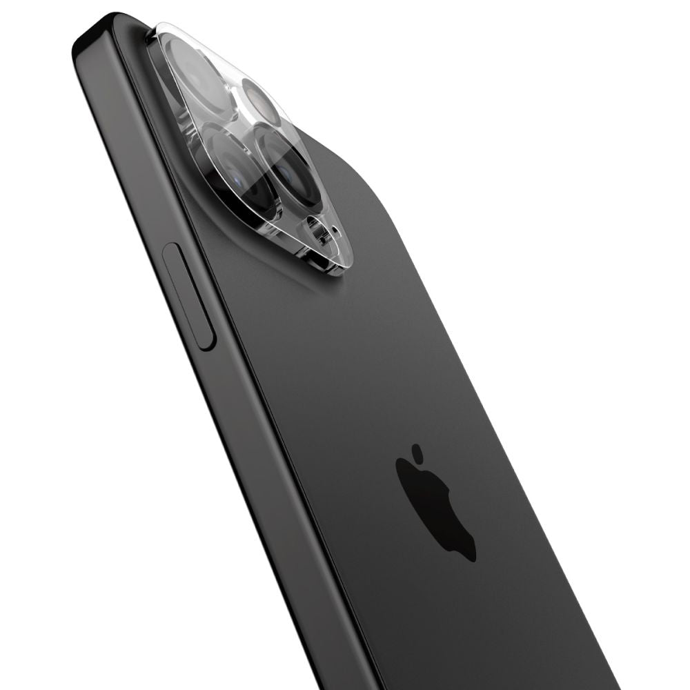 Spigen iPhone 14 Pro / 14 Pro Max / 15 Pro / 15 Pro Max / 16 Pro / 16 Pro Max Aparatu Optik.TR Αντιχαρακτικό Γυαλί για την Κάμερα - 2 Τεμάχια - Διάφανο
