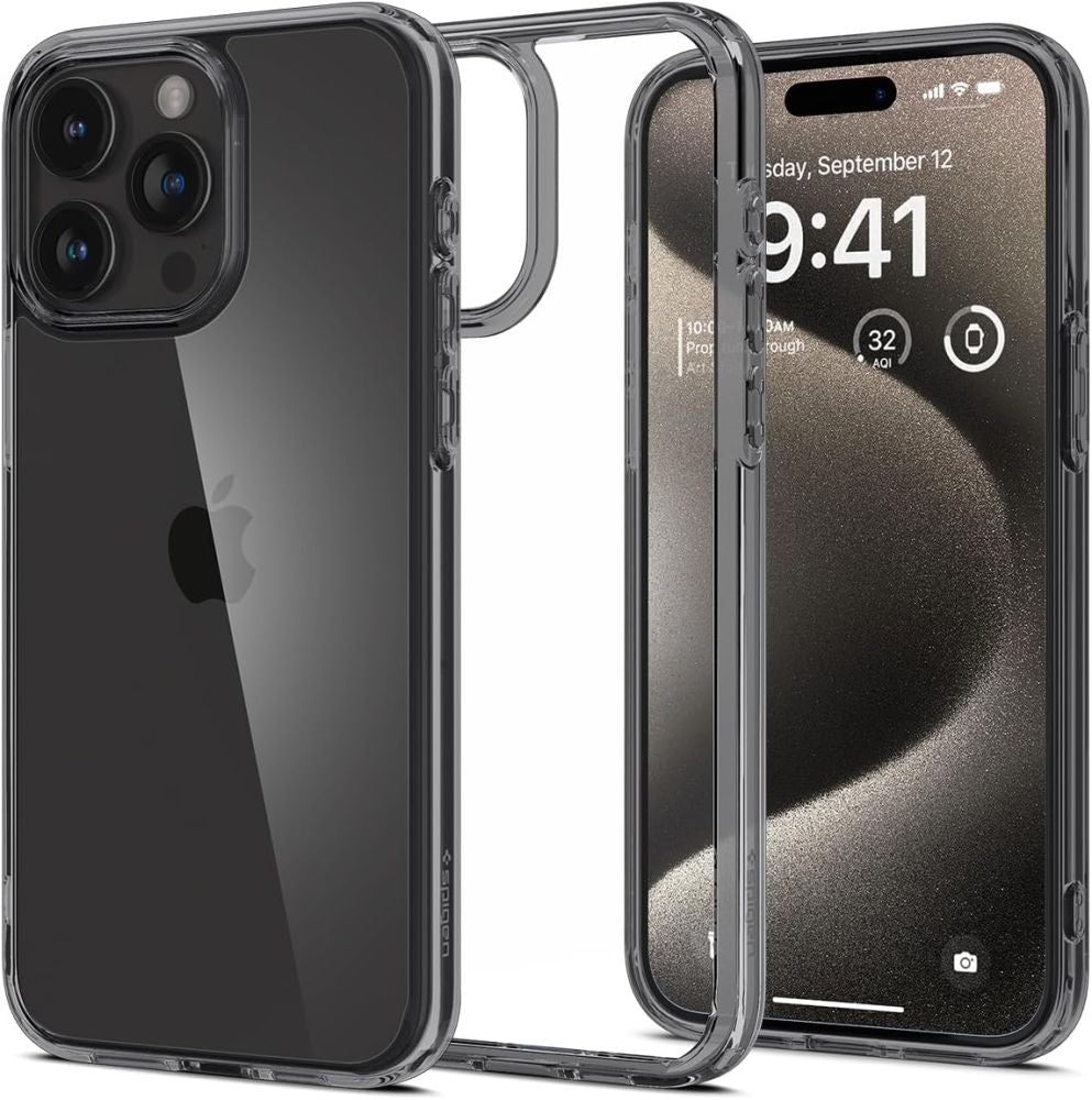 Spigen iPhone 15 Pro Max Ultra Hybrid Σκληρή Θήκη με Πλαίσιο Σιλικόνης - Space Crystal