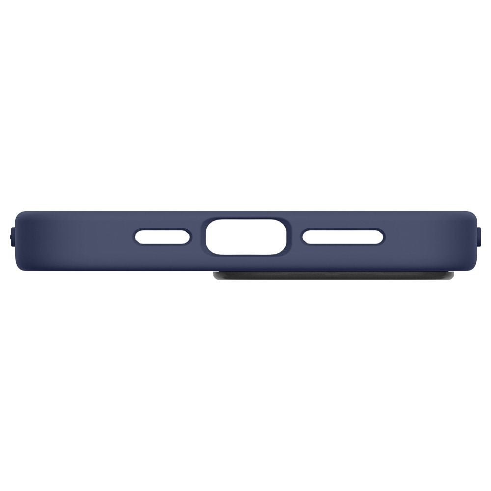 Spigen Cyrill iPhone 15 Pro Max Kajuk Mag Θήκη με Επένδυση Συνθετικού Δέρματος και MagSafe - Navy Blue