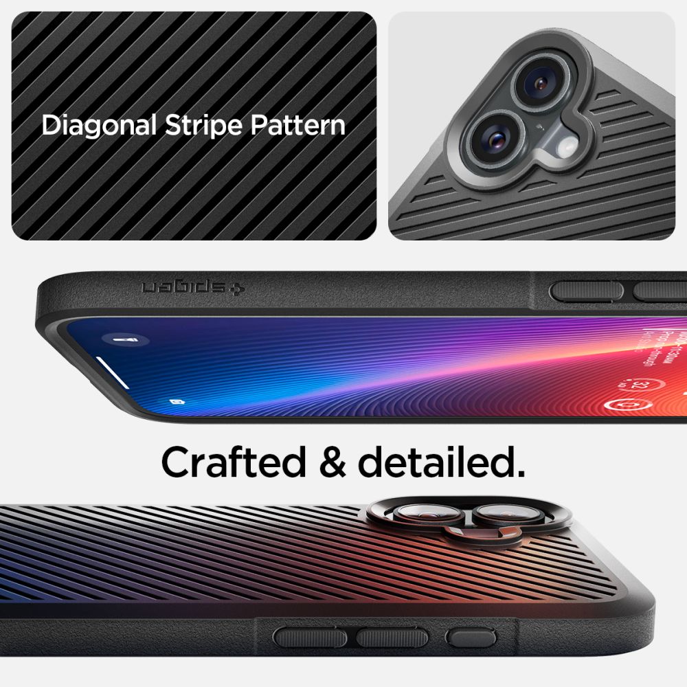 Spigen iPhone 16 Θήκη TPU Core Armor - Matte Black