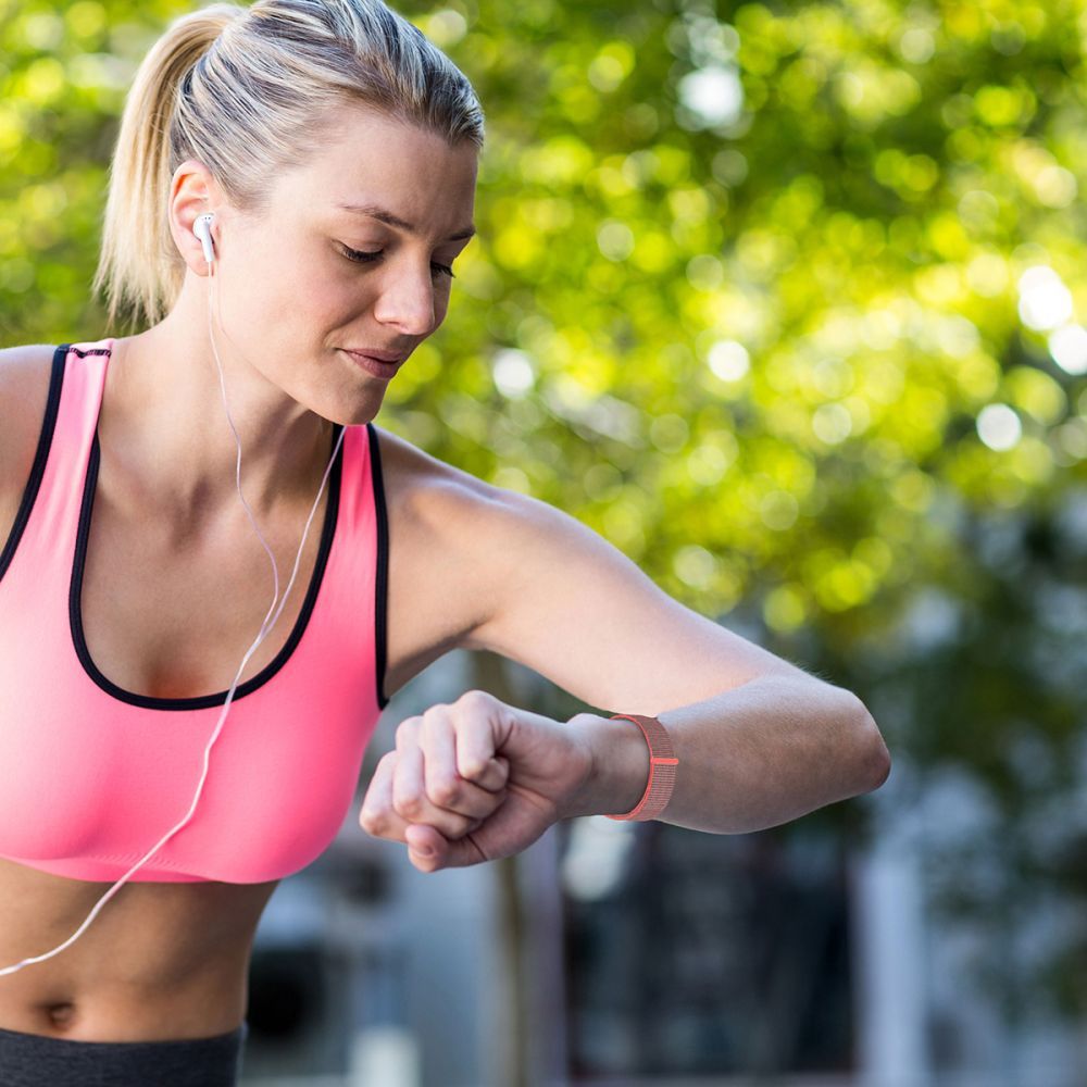 Tech-Protect Λουράκι Apple Watch 8/9/10/11 - SE (1/2/3) - 40/41/42mm Nylon - Kumquat